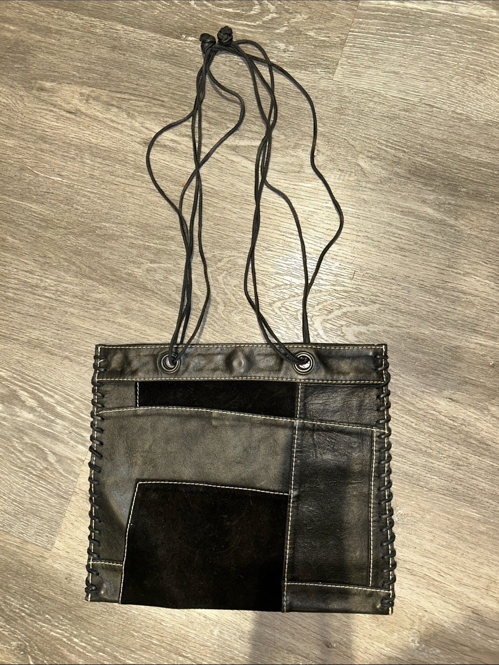 Bebe black clutch/shoulder bag
